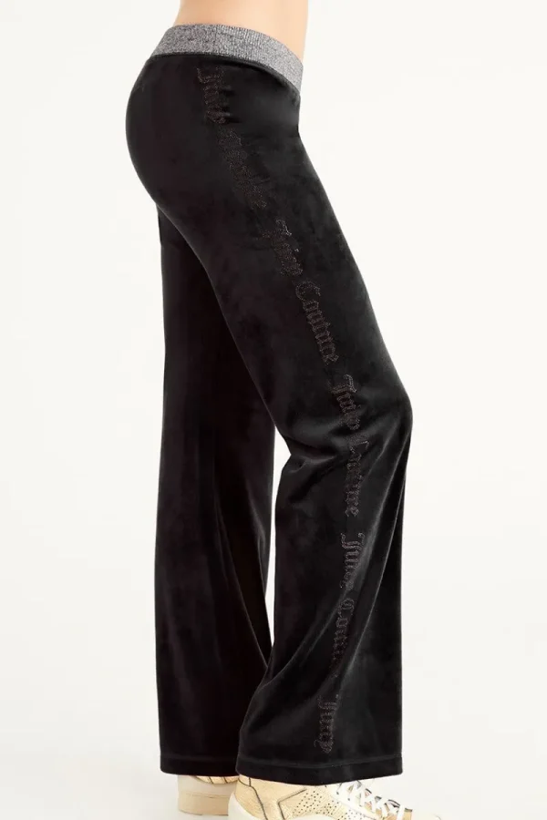 Kvinnor Juicy Couture Byxor Med Vida Ben Med Sidobling