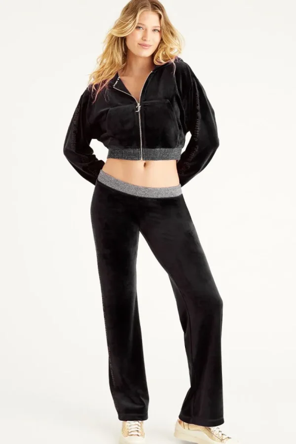 Kvinnor Juicy Couture Byxor Med Vida Ben Med Sidobling