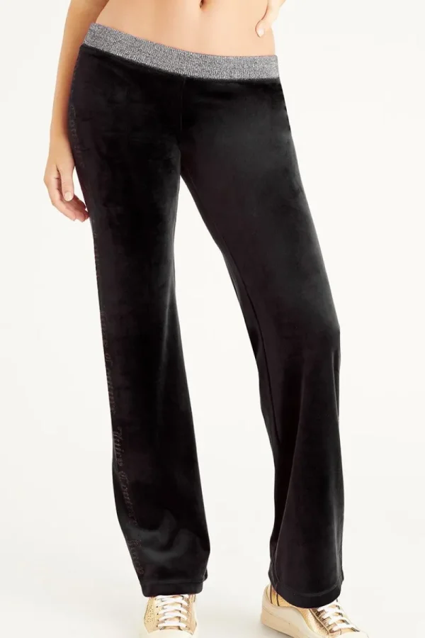 Kvinnor Juicy Couture Byxor Med Vida Ben Med Sidobling