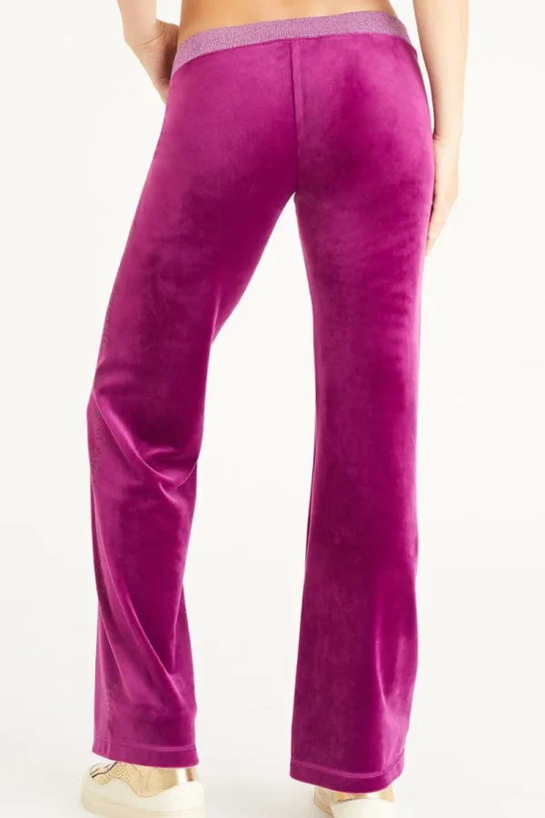 Kvinnor Juicy Couture Byxor Med Vida Ben Med Sidobling