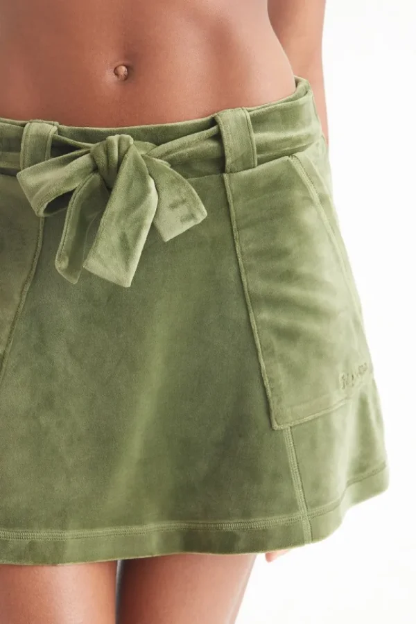 Kvinnor Juicy Couture Cargo Kjol I Velour