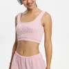 Kvinnor Juicy Couture Cropped Sweetheart Tank
