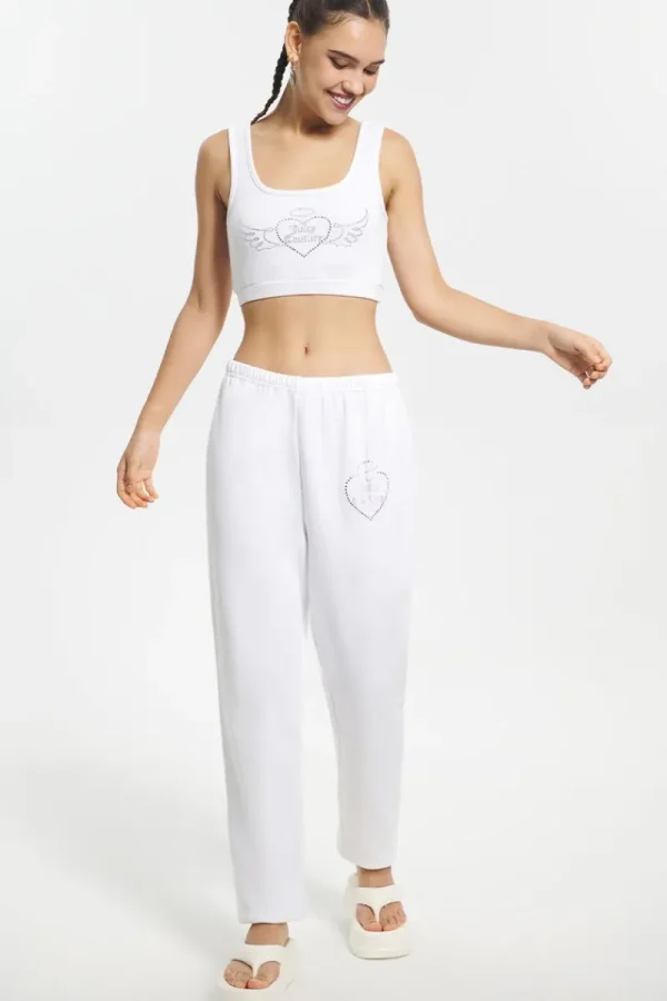 Kvinnor Juicy Couture Cropped Sweetheart Tank