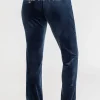 Kvinnor Juicy Couture Fiskarna Big Bling Velour Träningsbyxor