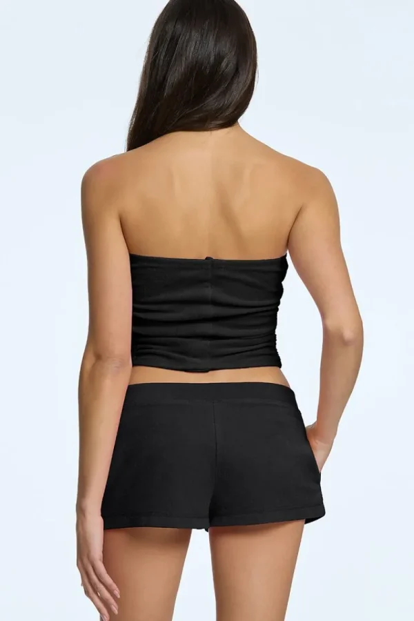 Kvinnor Juicy Couture Handduksfrotte Small Bling Tube Top