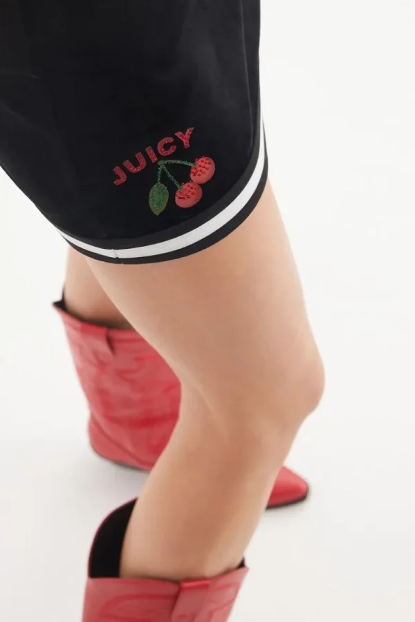 Kvinnor Juicy Couture Juicy Varsity Velour Mini Kjol