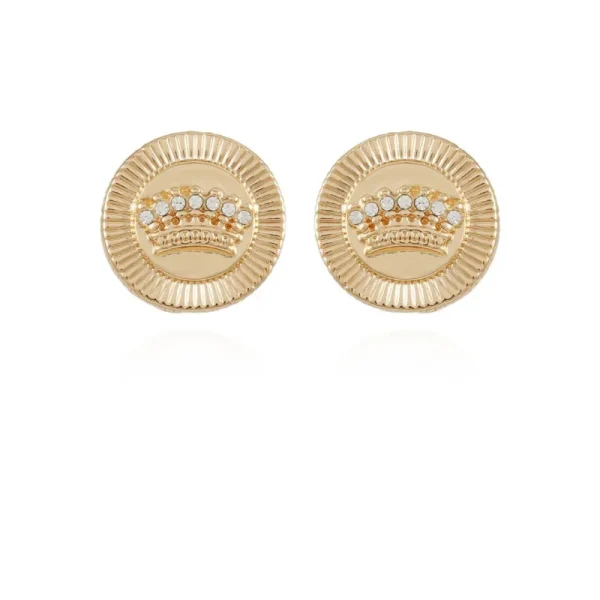 Juicy Couture Knapp Crown Stud Örhängen