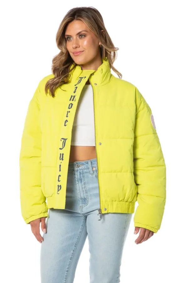 Kvinnor Juicy Couture Monogram Pufferjacka