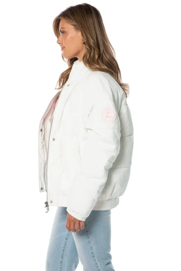 Kvinnor Juicy Couture Monogram Pufferjacka