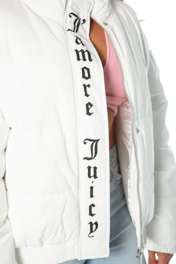 Kvinnor Juicy Couture Monogram Pufferjacka