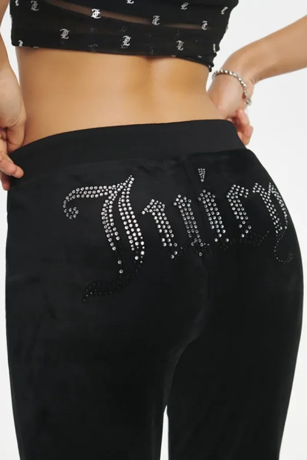 Kvinnor Juicy Couture Ombre Big Bling Velour Träningsbyxor