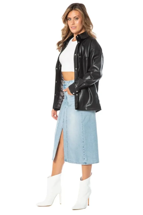 Kvinnor Juicy Couture Overdimensionerad Konstladershacket