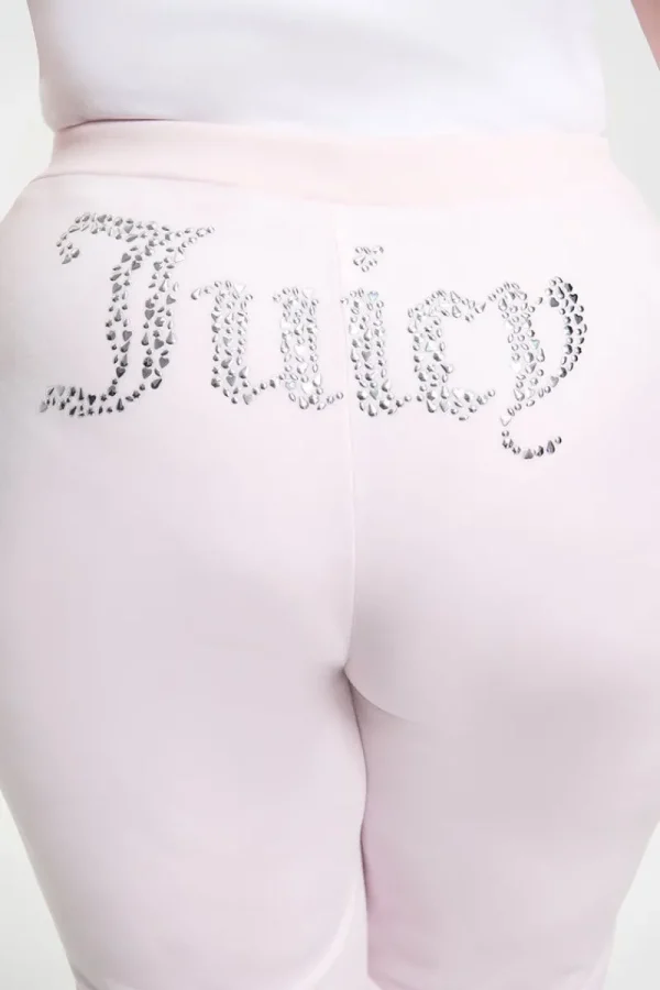 Kvinnor Juicy Couture Plus-Size Mixed Jewels Velour Träningsbyxor