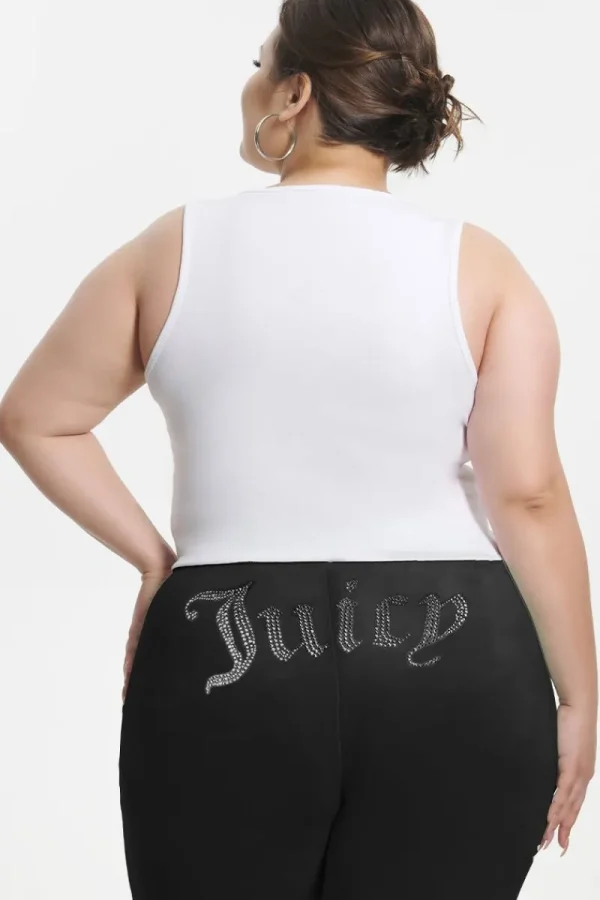Kvinnor Juicy Couture Plus-Size Ombre Bling Linne