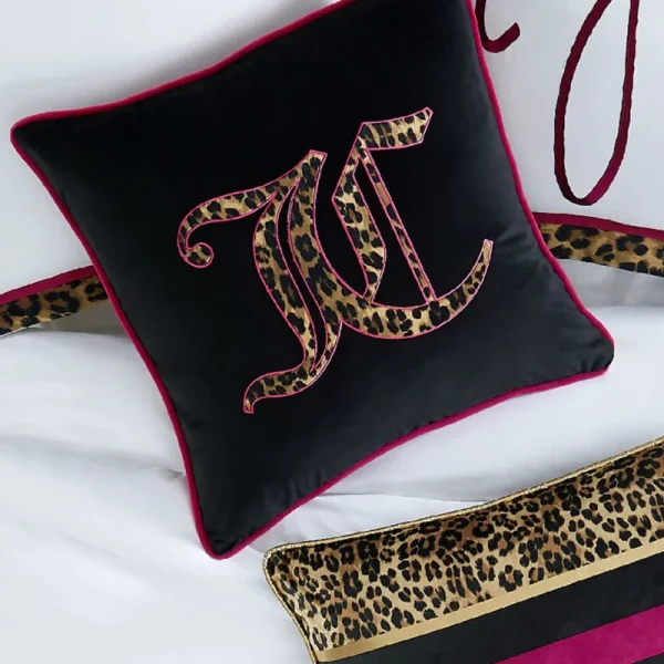 Juicy Couture Sammet Safari Stripe Kudde