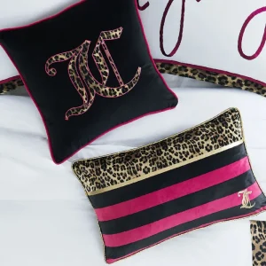 Juicy Couture Sammet Safari Stripe Kudde