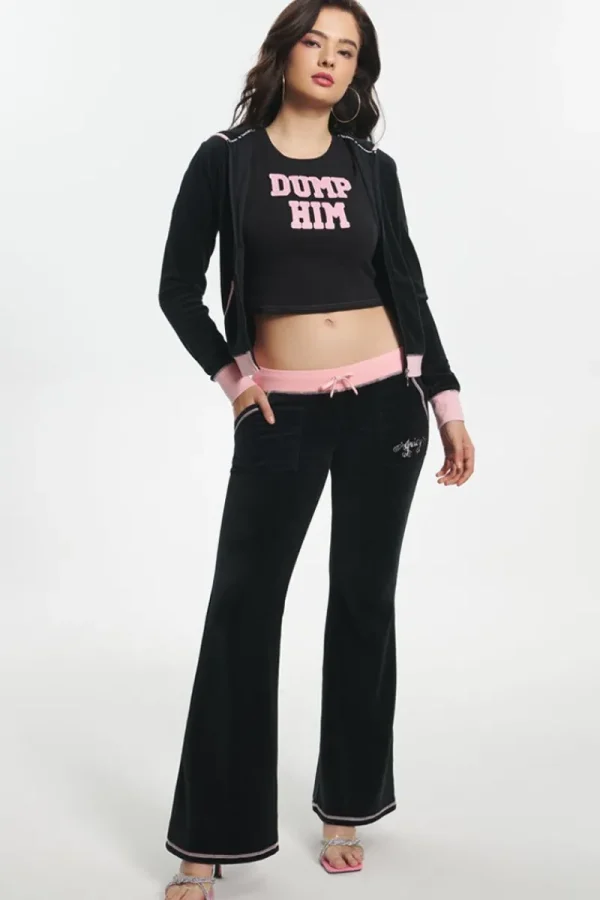 Kvinnor Juicy Couture Sweetheart Hoodie I Bomullsvelour