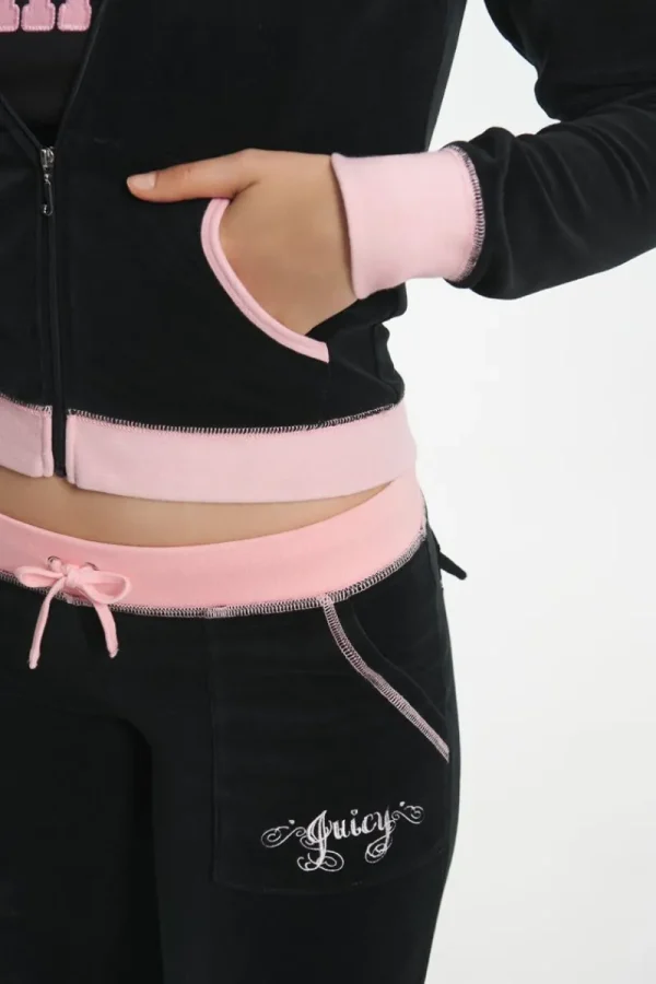 Kvinnor Juicy Couture Sweetheart Hoodie I Bomullsvelour