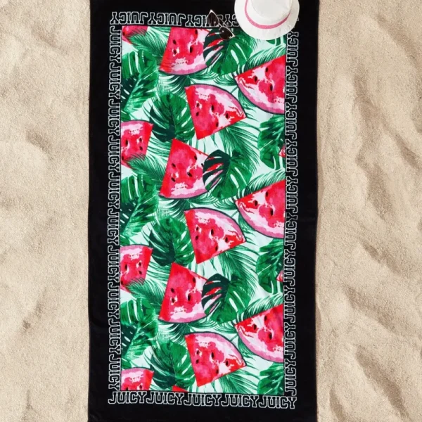 Juicy Couture Tryckt Strandhandduk